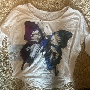 SWS Half Sleeved Butterfly Top.